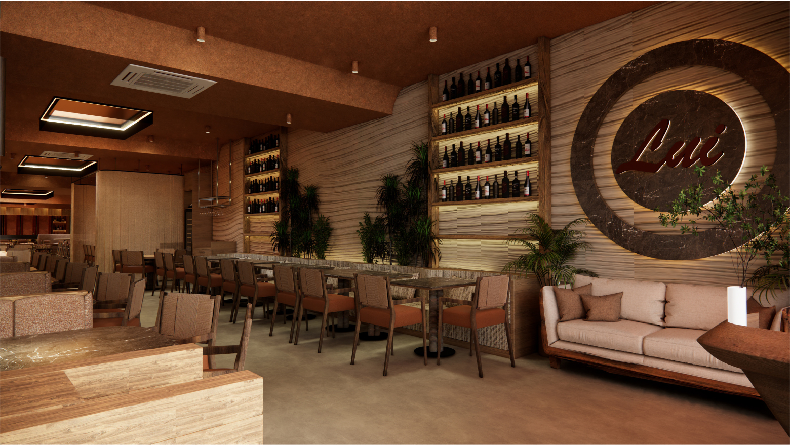 Santo Mio dining room